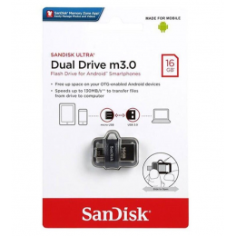 Флэш карта Ultra Dual Drive m3.0 - 32 ГБ