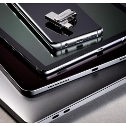 Флеш-накопитель SanDisk Ultra Dual Drive Luxe - 128 ГБ с интерфейсом USB Type-C/Type-A, 400 Мб/с