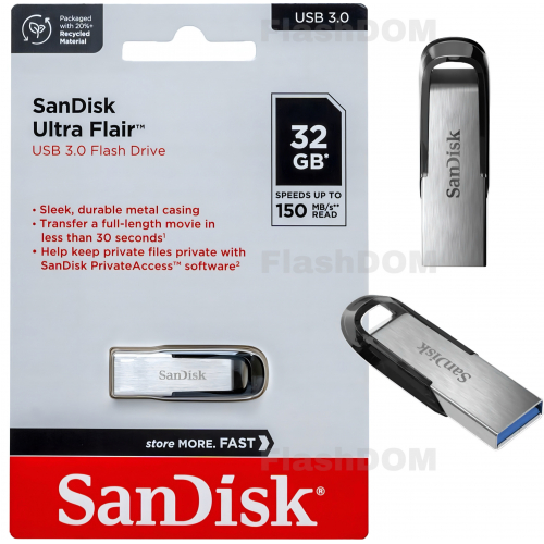 Флеш-накопитель SanDisk Ultra Flair USB 3.0 Flash Drive