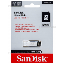 Флеш-накопитель SanDisk Ultra Flair USB 3.0 Flash Drive - 032 Гб