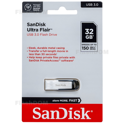 Флеш-накопитель SanDisk Ultra Flair USB 3.0 Flash Drive