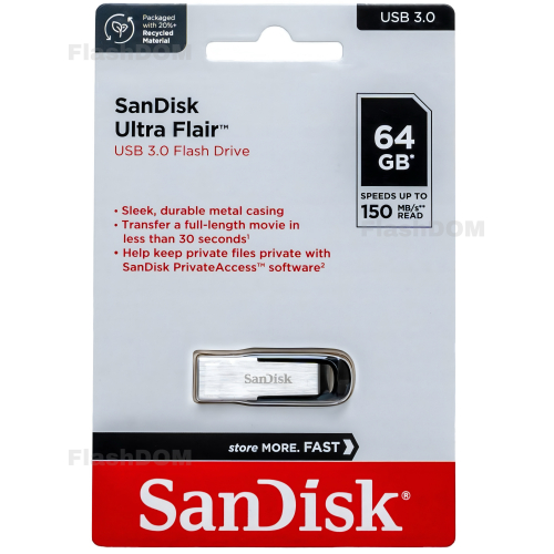 Флеш-накопитель SanDisk Ultra Flair USB 3.0 Flash Drive