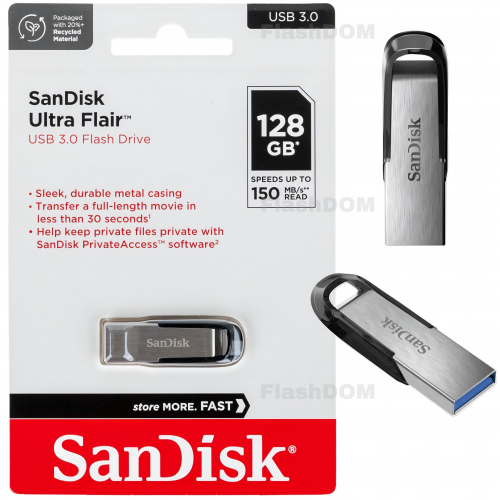 Флеш-накопитель SanDisk Ultra Flair USB 3.0 Flash Drive
