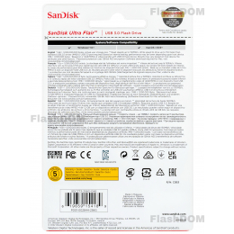 Флеш-накопитель SanDisk Ultra Flair USB 3.0 Flash Drive - 256 Гб