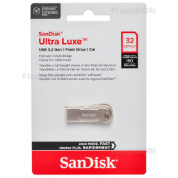 Флеш-накопитель SanDisk Ultra Luxe - 032 ГБ USB 3.2 Gen 1, 150 Мб/с