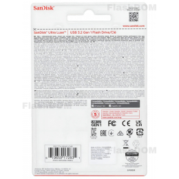 Флеш-накопитель SanDisk Ultra Luxe - 064 ГБ USB 3.2 Gen 1, 150 Мб/с