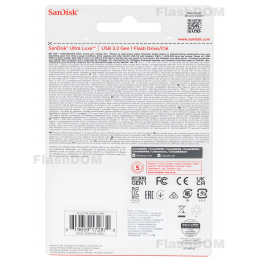 Флеш-накопитель SanDisk Ultra Luxe - 256 ГБ USB 3.2 Gen 1, 400 Мб/с