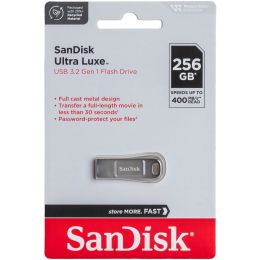 Флэш-накопитель SanDisk Ultra Luxe USB 3.2 Gen1- 256 ГБ