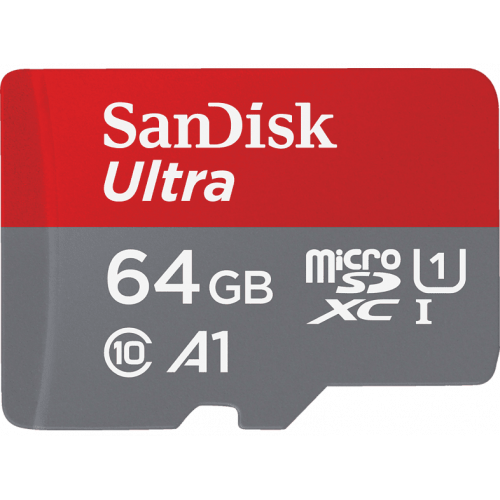 Карта памяти SanDisk microSDXC 064 ГБ Ultra Class 10 UHS-I A1, 140 Мб/с