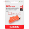 Флеш накопитель SanDisk 064 ГБ Phone Drive for Android (Nasturium Orange)