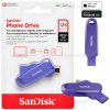 Флеш накопитель SanDisk 128 ГБ Phone Drive (Purple Opulence)
