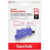 Флеш накопитель SanDisk 128 ГБ Phone Drive (Purple Opulence)