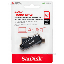 Флеш-накопитель SanDisk Phone Drive (Black)-128 ГБ