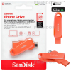 Флеш накопитель SanDisk 064 ГБ Phone Drive for Android (Nasturium Orange)