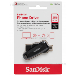 Флеш-накопитель SanDisk Phone Drive (Black)-256 ГБ