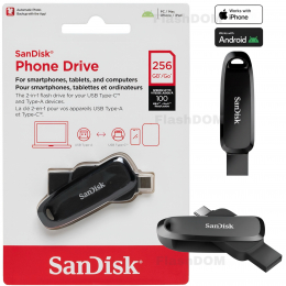 Флеш-накопитель SanDisk Phone Drive (Black)-256 ГБ