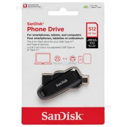 Флеш-накопитель SanDisk Phone Drive (Black)-512 ГБ